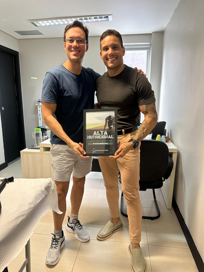 Transformação corporal com nutricionista esportivo na Bahia