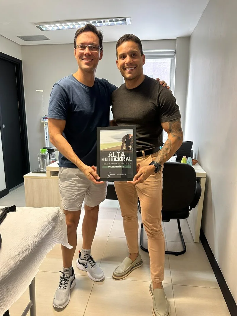 Transformação corporal com nutricionista esportivo na Bahia